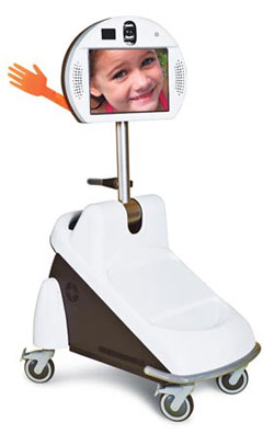 Pebbles robotic teleconferencing